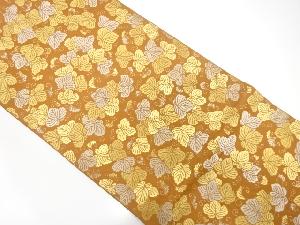 桐模様織出し袋帯